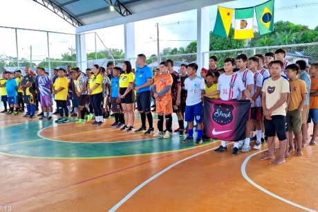 Com grande presença de público Prefeitura de Santa Rosa do Purus promove abertura dos campeonatos de futsal Sub-14 e Master 2025, confira as fotos 